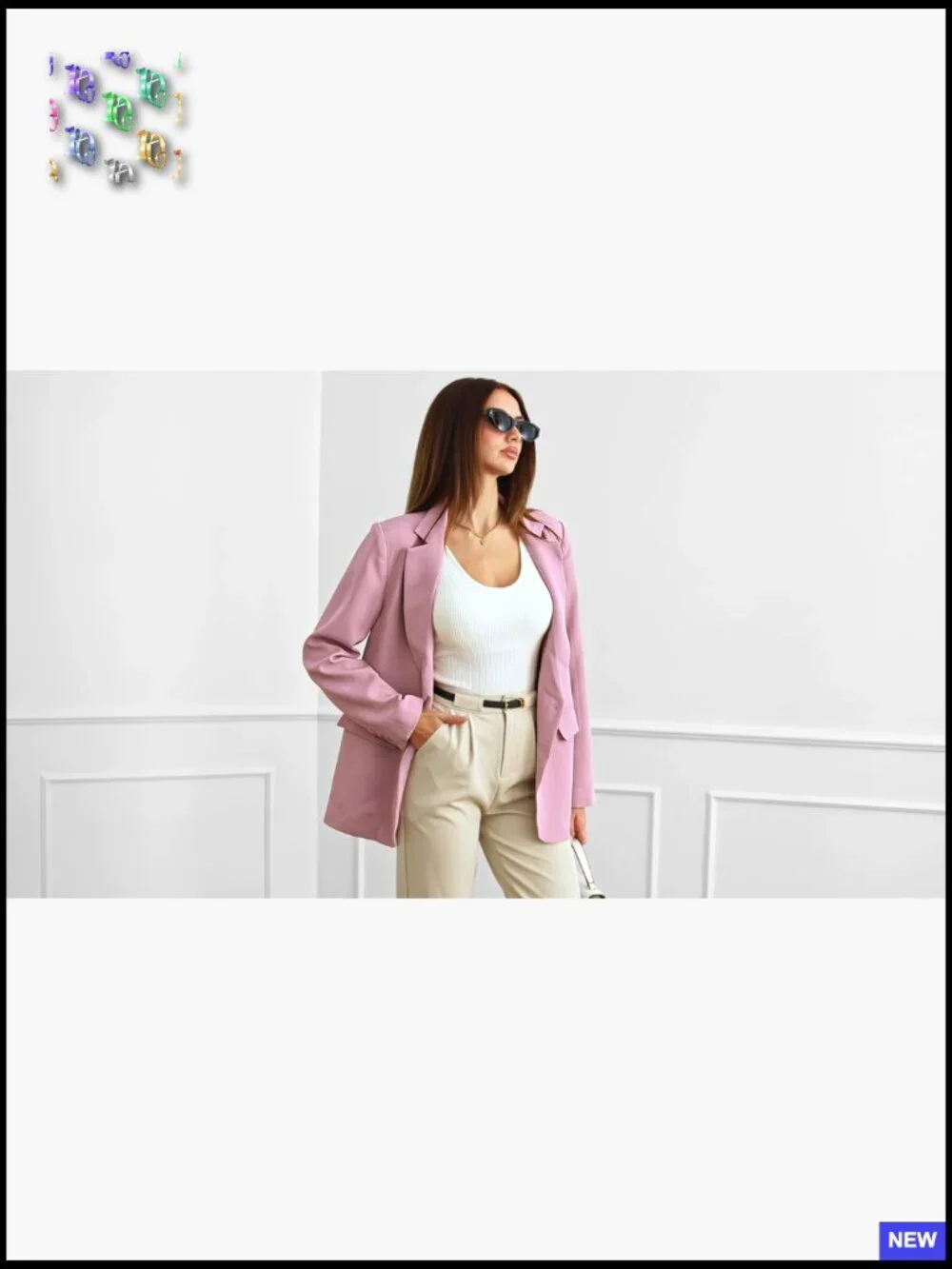 Open Front Blazer Business Casual Office Wear Long Sleeve Suit Jacket